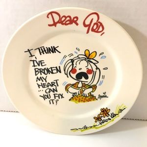 Royal Norfolk @dear God” plate